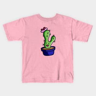 cactus cartoon Kids T-Shirt